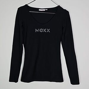 Mexx small black athletic long sleeve shirt